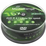 MEDIARANGE DVD-R 4,7 GB 16X CAKE25 - (MR403)