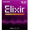 Elixir Strings Elixir 16002 Phosphor Bronze Extra Light Nw - Acoustic Guitar Strings (10-47) - (3313216002)