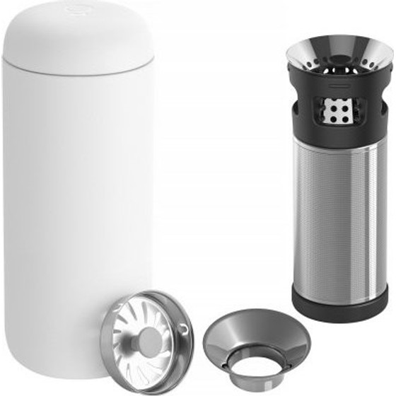 FELLOW Carter Move Mug Thermal Mug + Tea Infuser 473 Ml White - (840228808367)