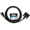 IBOX Hdmi To Dvi Cable Fullhd 1080p 2 m Black - (ITVFHDDVI012)