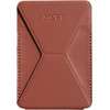 Moft Movas Self-Adhesive Wallet And Phone Stand Brown - (MS007S-1-ME-SNBN)
