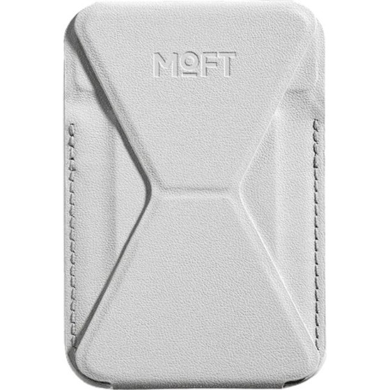 Moft Movas Snap-On Magsafe Magnetic Wallet And Phone Stand Misty Cove - (MS007MP-1-MO-MCGY)