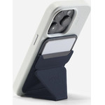 Moft Movas Snap-On Magsafe Magnetic Wallet And Phone Stand Navy Blue - (MS007MP-1-MO-NVBU)