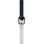 Moft Snap Duo Strap For Apple Watch 1-5/6/7/8/9/10/11/SE/Se 2/Se 3 (38/40/41/42 mm) Navy blue/Misty - (MD025-1-42-NYBUMCGY)