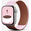 Moft Snap Duo Strap For Apple Watch 1-5/6/7/8/9/10/11/SE/Se 2/Se 3 (38/40/41/42 mm) pink/Brown - (MD025-1-42-LTPKBE)