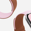 Moft Snap Duo Strap For Apple Watch 1-5/6/7/8/9/10/11/SE/Se 2/Se 3 (38/40/41/42 mm) pink/Brown - (MD025-1-42-LTPKBE)