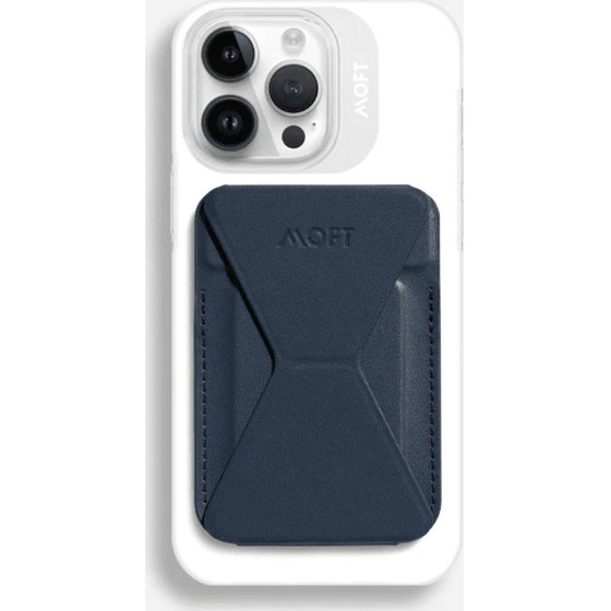 Moft X Mini Self-Adhesive Wallet And Phone Stand Deep Blue - (MS007S-1-DEBU)
