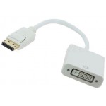 Powertech DisplayPort male - DVI-I female ����� - (CAB-DP005)