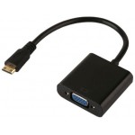 PT ���. HDMI 1.4V(M) MINI / VGA DB15(F) - 0.20CM - (CAB-H031)