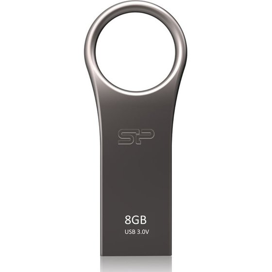 SILICON POWER USB FLASH DRIVE J80 TITANIUM, USB 3, 8GB