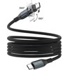 Mobile Origin 240W Magnetic 540� Rotating USB-C To USB-C Cable 1 m CB14 - (MO-MRC-CB14)