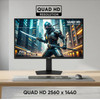 Armaggeddon 27' QD-Oled Flat Monitor PIXXEL+ 280HZ Srgb G-Sync Black - (PXP-27UXO-B)