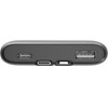 Gembird Fast Charging Power Bank With Integrated cables, 20W, 10000 mAh, Black - (PB10-PD20-LCD-01)