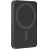 Gembird Magnetic Wireless Powerbank 15 W, 5000 mAh, Black - (PB05-WPC15M-01)