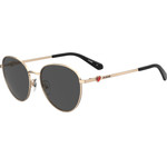 MOSCHINO Love Sunglasses Women (Lens/Bridge/Temple) 55/18/140 mm) - (MOL074-S-000)