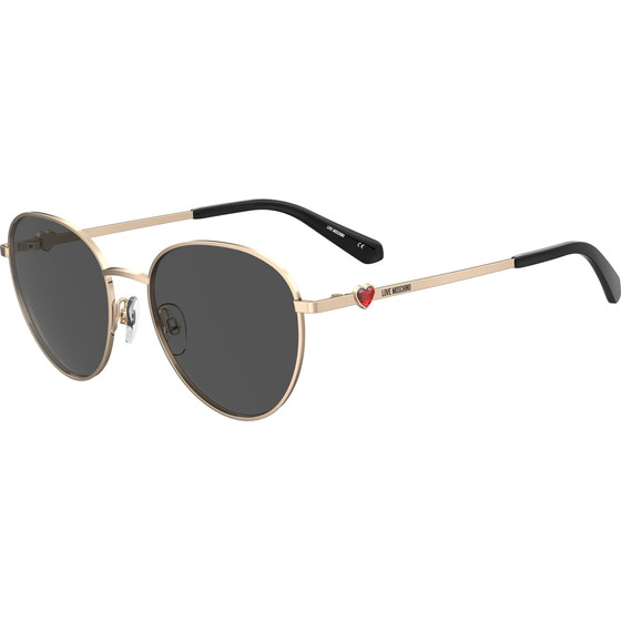 MOSCHINO Love Sunglasses Women (Lens/Bridge/Temple) 55/18/140 mm) - (MOL074-S-000)