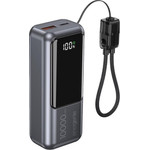 Energenie 20W Compact Fast Charging Power Bank With Lcd Display 10000 Mah Space Grey - (PB10-PD20-LCD-02)