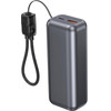 Energenie 20W Compact Fast Charging Power Bank With Lcd Display 10000 Mah Space Grey - (PB10-PD20-LCD-02)