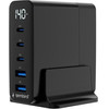 Gembird 5-Port 140W Gan Usb Fast Charger Black - (TA-UC-2A3C-PD140-01-BK)
