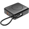Energenie 20W Fast Charging Power Bank With Wireless Charger 10000 Mah Black - (PB10-WPC15-LCD-01)