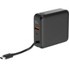 Energenie 20W Fast Charging Power Bank With Wireless Charger 10000 Mah Black - (PB10-WPC15-LCD-01)