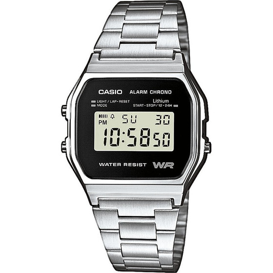 Casio MEN'S Watch Collection Vintage Retro + Box - (A158WEA-1EF)