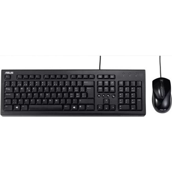 Asus Keyboard + Mouse Black Copilot U2000 (GR) - (90-XB1000KM00250-)