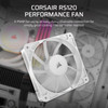 Corsair Fan RS120 (White) - (CO-9050192-WW)