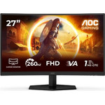 AOC Monitor / 27''-FHD-VA-260Hz-1ms / Curved / 3Y / - (C27G42ZE)