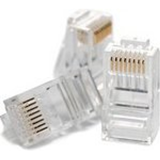Hikvision RJ45 Plug Cat6 100pCs (DS-1M02) - (307400113)