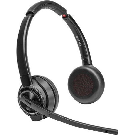 HP - Inc Poly Headset Savi 8420 Office Stereo Microsoft Teams Certified Dect 1880-1900 Mhz - (8L5B3AA)