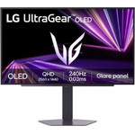 LG 27 Inch Ultragear Glossy Oled Qhd 1440p 240Hz 0.03ms G-Sync Compatible Gaming Monitor - (27GX704A-B.AEU)