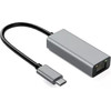 IBOX Aluminum RJ45 to USB Type-C adapter 10/100/1000 Mb/s - (IACRJ)