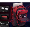 Diablo Chairs Multifunctional Laptop Backpack Prime black red - (2238)