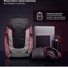 Diablo Chairs Prime Multifunctional Laptop Backpack black grey - (2237)