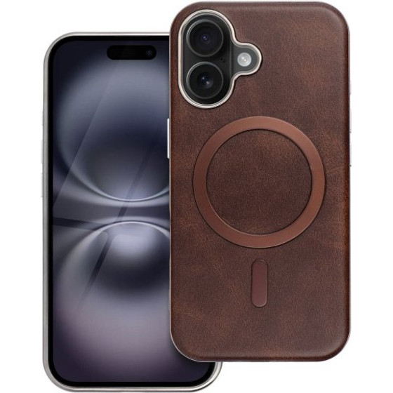 iS GENTLE MAG COVER IPHONE 14 brown backcover - (GMCIPH14BR)