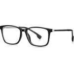 Techsuit - Anti-Blue Light Glasses Reflex PC (LS202) - for Women, Flat-Top - Black