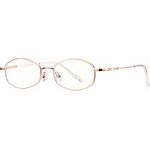 Techsuit - Anti-Blue Light Glasses Reflex PC (LS501) - for Women, Micro - Rose Gold
