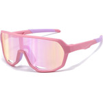 Techsuit - Kids Photochromic Sunglasses (22312) - Protection, Mirror Lens, TPE Frame, Sport Design - Pink