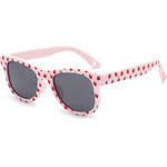 Techsuit - Kids Polarized Sunglasses (5218) - UV Protection, Gray Lens, TPEE Frame - Strawberry