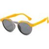 Techsuit - Kids Polarized Sunglasses (601) - UV Protection, Gray Lens, TPEE Frame - Orange / Gray