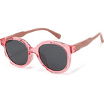 Techsuit - Kids Polarized Sunglasses (627) - UV Protection, Gray Lens, TR Frame - Peach