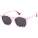 Techsuit - Kids Polarized Sunglasses (691) - UV Protection, Gray Lens, TR Frame - Pink