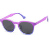 Techsuit - Kids Polarized Sunglasses (691) - UV Protection, Gray Lens, TR Frame - Purple