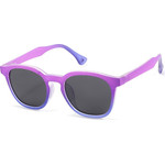 Techsuit - Kids Polarized Sunglasses (691) - UV Protection, Gray Lens, TR Frame - Purple