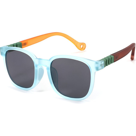 Techsuit - Kids Polarized Sunglasses (9694) - UV Protection, Gray Lens, TR Frame - Galaxy