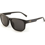 Techsuit - Polarized Sunglasses (8502) - for Men, UV Protection, TAC Lenses, PC Wayfarer Frame, Ergonomic Design - Black