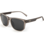 Techsuit - Polarized Sunglasses (8502) - for Men, UV Protection, TAC Lenses, PC Wayfarer Frame, Ergonomic Design - Gray