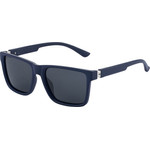 Techsuit - Polarized Sunglasses (8506) - for Men, UV Protection, Square, Lightweight, Fashionable Accessory - Matte Blue / Gray