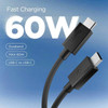 Spigen EB6015CC Essential TYPE-C Cable 60W 150CM Black - (ACA10417)